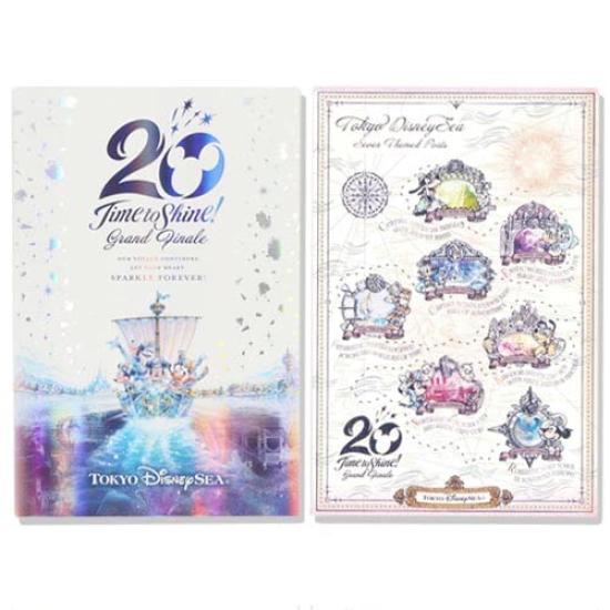 Mickey Friends Postcard Set DisneySea 20th Anniversary Grand Time to Disney Merchandise Souvenir & (2 Postcards) [Tokyo Exclusive] Finale Shine!