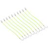 10 Pcs Anti Bright Hair Rigs Carp Fishing Barbed Hook 4 Size
