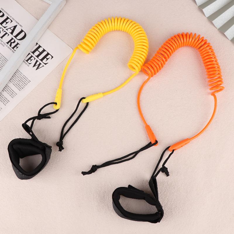 Surf Sup Kotníkový popruh Surfing Elastický Stočený Stand Up Paddle Board Popruh na nohu Popruh na kotník na surfové prkno Popruh na surfové prkno Popruh na nohu