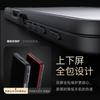 For OPPO Find N6 Magnetic Case Acrylic Silicone Matte Transparent Cover Equipped With Central Hinge Protection Dustproof Shell