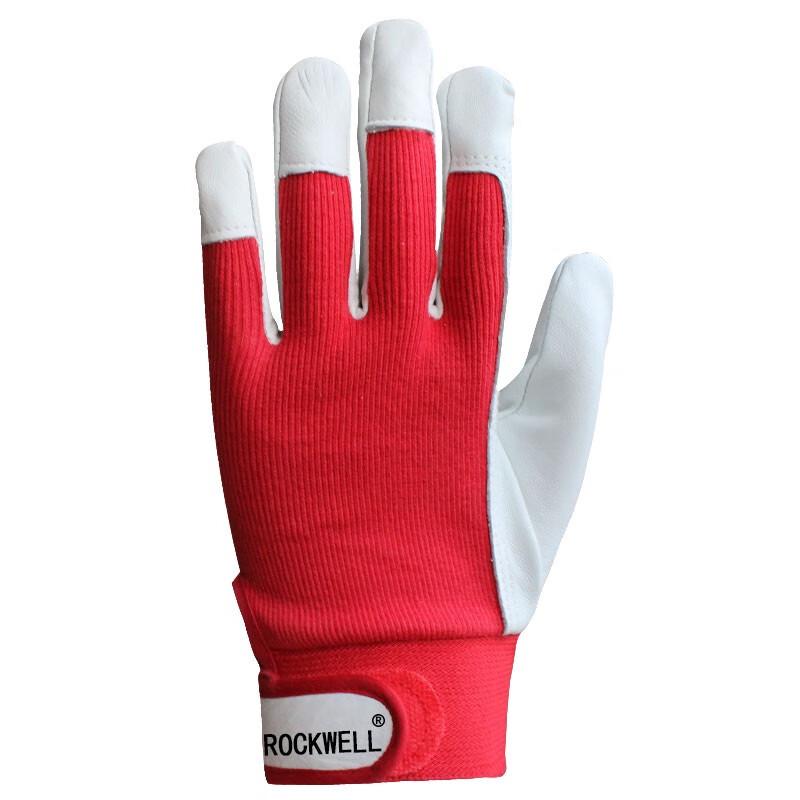 Rockwell Leather Work Gloves One Size