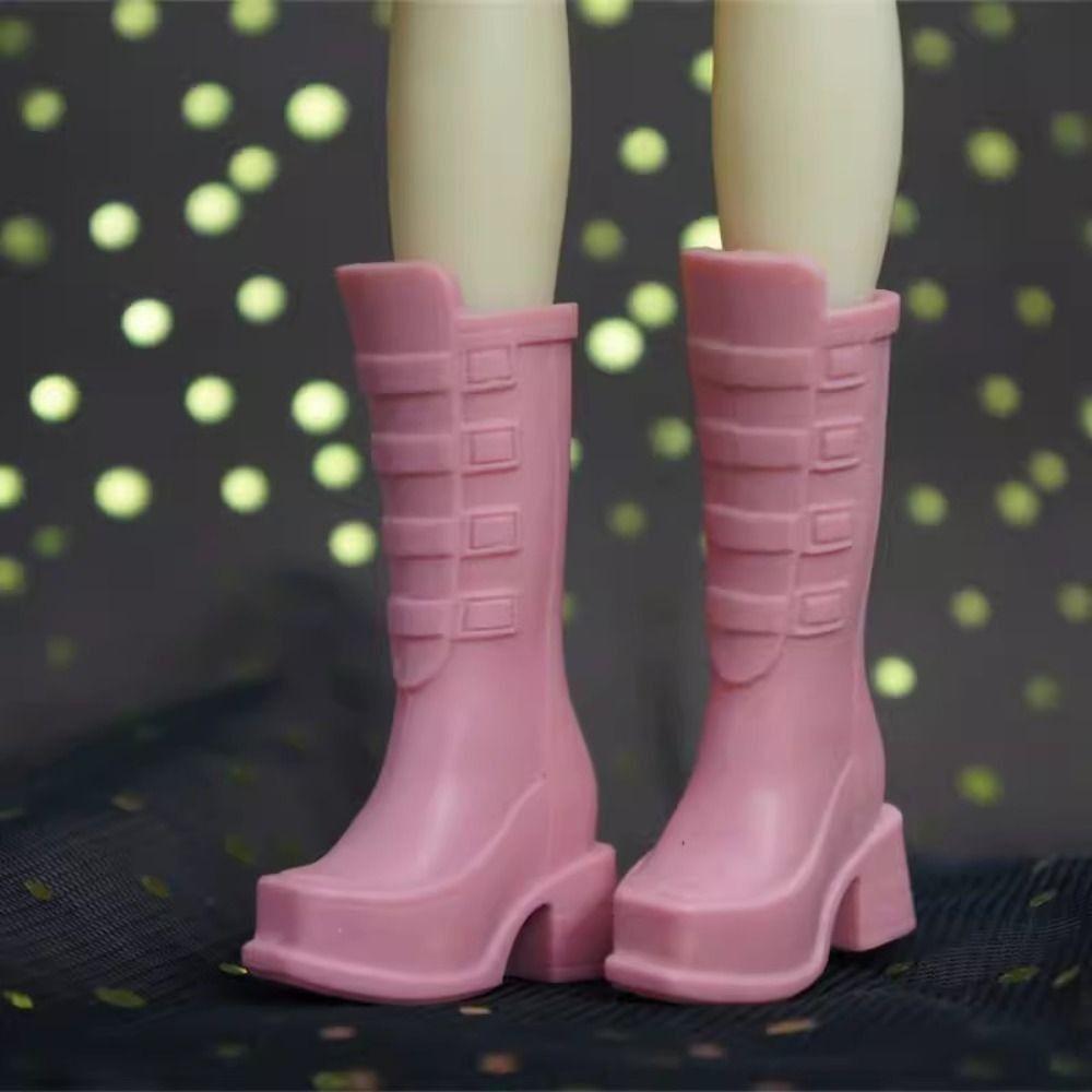 Original High Heels Shoes Quality Super Model Boots New Figure Doll Sandals  Doll Accessories