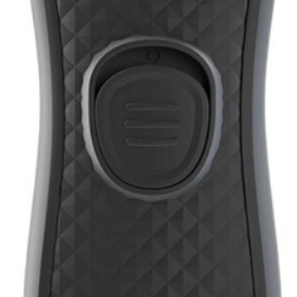 Electric Groin Hair Trimmer Waterproof Safety USB Charging Body Hair Groomer Adult Black