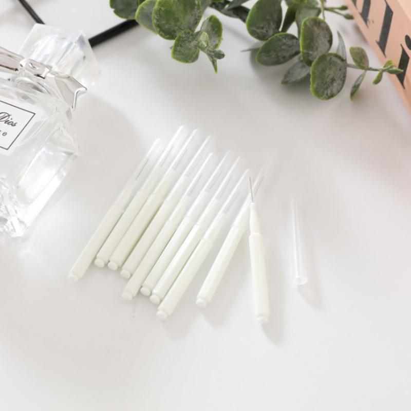 10 szt. szczoteczek międzyzębowych Denta Floss Cleaning Dental Brush Ortodontyczna szczoteczka do zębów