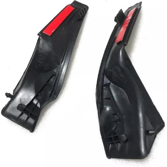 2Pcs Front Wiper Side Extension Cowl Cover Trim for Toyota Highlander 2009 2010 2011 2012 2013 Windshield Cap 53867-0E030, 53866-0E030