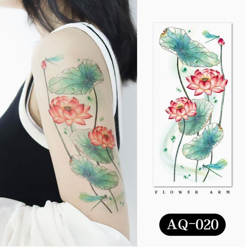 1Pc Butterfly Tattoo Sticker, Suitable For Women'S Beautiful And Colorful Fashionable Body Decoration