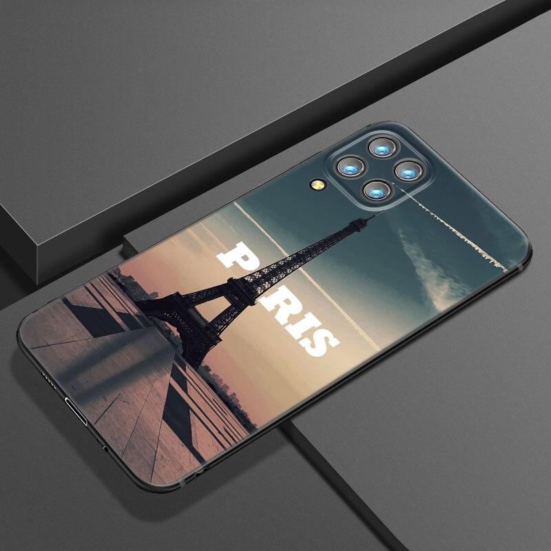 Paris Eiffiel Tower Phone Case For Samsung Galaxy A21 A30 A50 A52 S A13 A22 A32 4G A23 A33 A53 A73 5G A12 A31 A51 A70 A71 A72