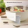 ZISIZ Stainless Steel Mixing Bowl