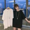Sweatshirt Butterfly Metal Chain T-shirt Short-sleeved Women's Spring and Summer Thin Student Tops Hoodies