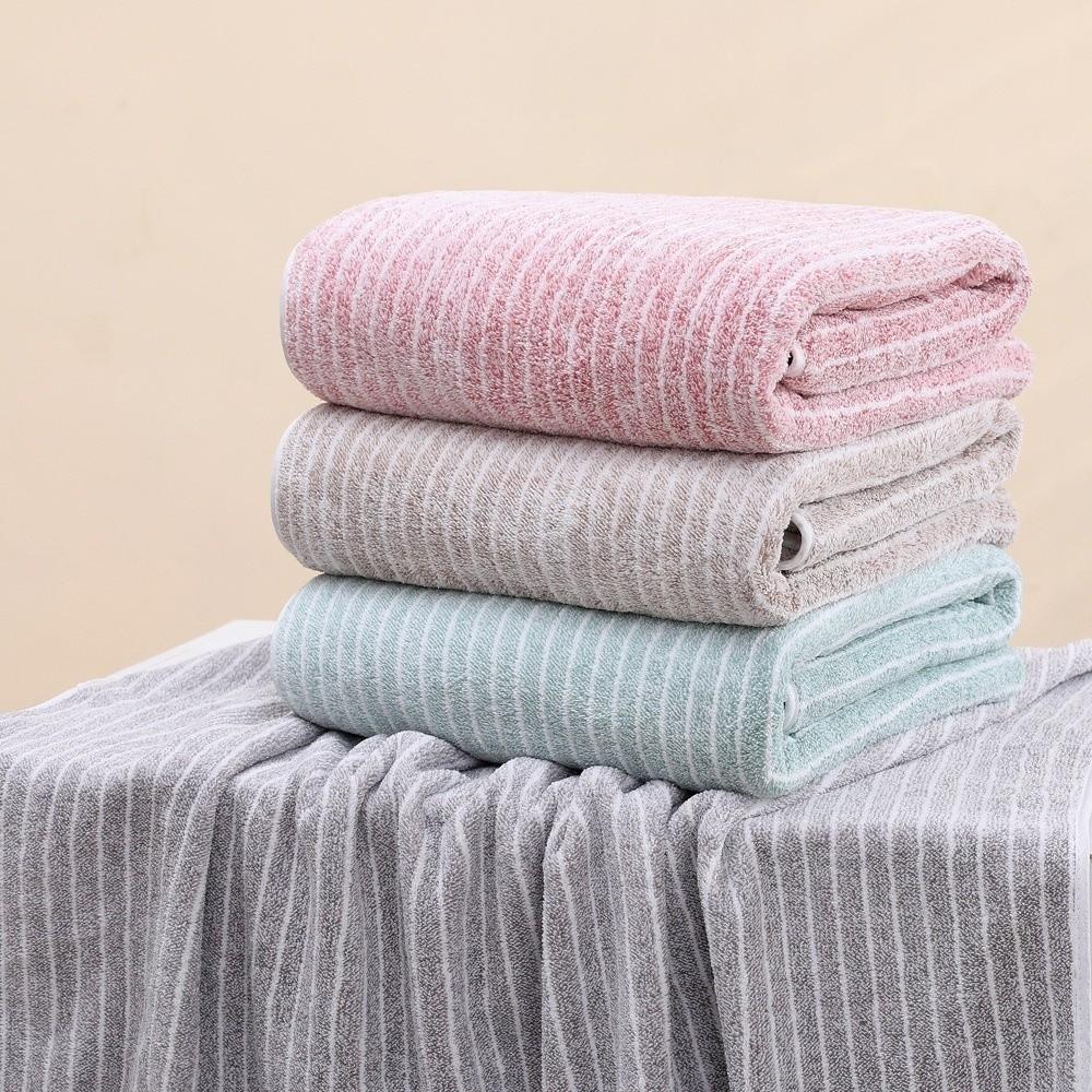 Portable Skin-friendly Fabric Coral Fleece Bath Towel Non-Shedding Comfortable Extra Large Towel Quick Drying Towel Spa Use
