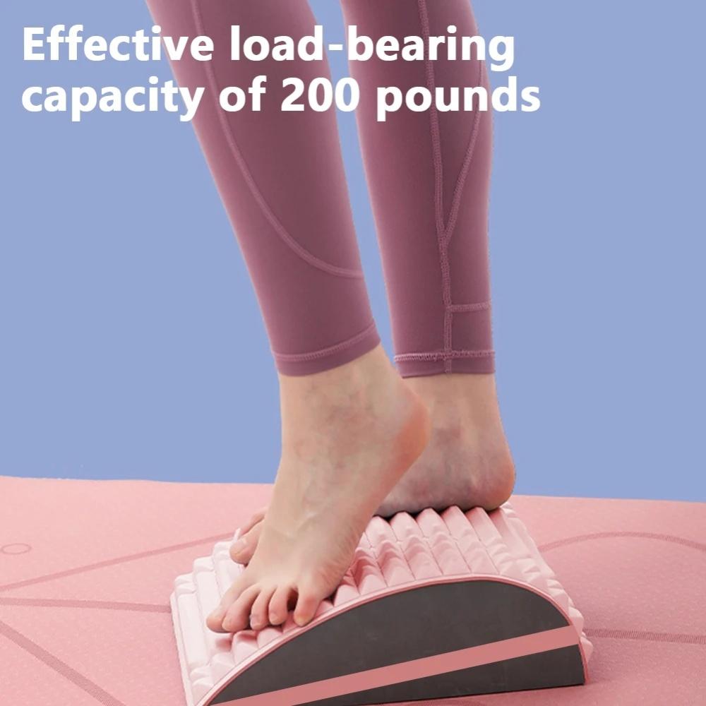 Portable Back Stretcher Pillow For Back Neck Relief Adjustable Spine Board Multi-Level Trigger Point Stretcher Posture Corrector