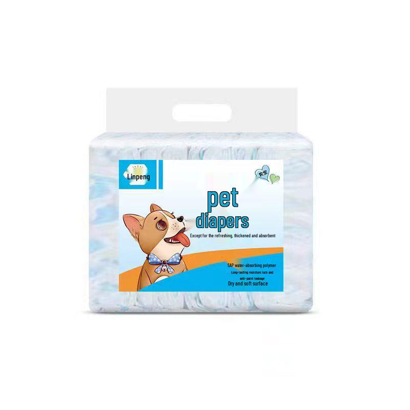 Disposable Breathable Dog Diapers: Absorbent Pet Menstrual and Urine Pads