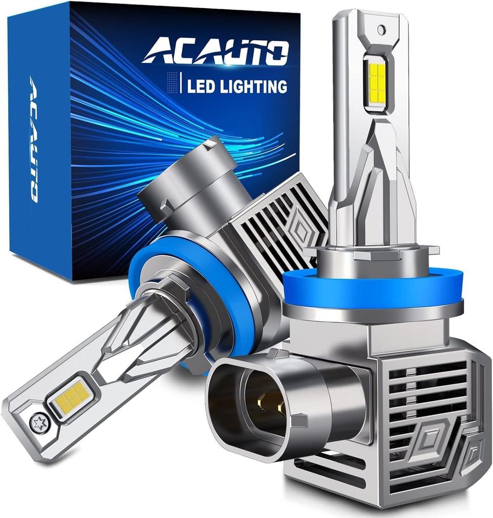 H11 LED Headlight, 30,000 LM, 700% Bright, Compatible with H8, H9, H11, H16, 6,500k,