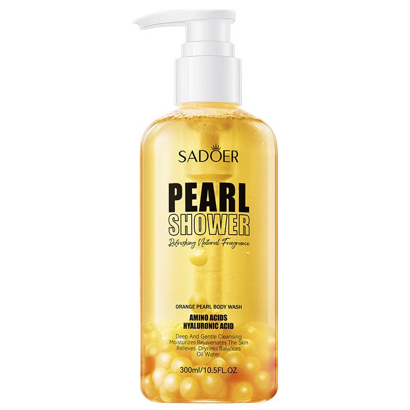 Orange Pearl Body Wash 300ml SADOER Cleansing Fragrance Body Wash