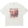 New Era Printed Loose Fit Crew Neck Short Sleeve T-Shirt Unisex tops 14860605