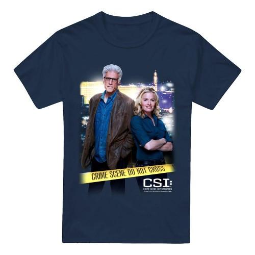 CSI Mens Do Not Cross T-Shirt