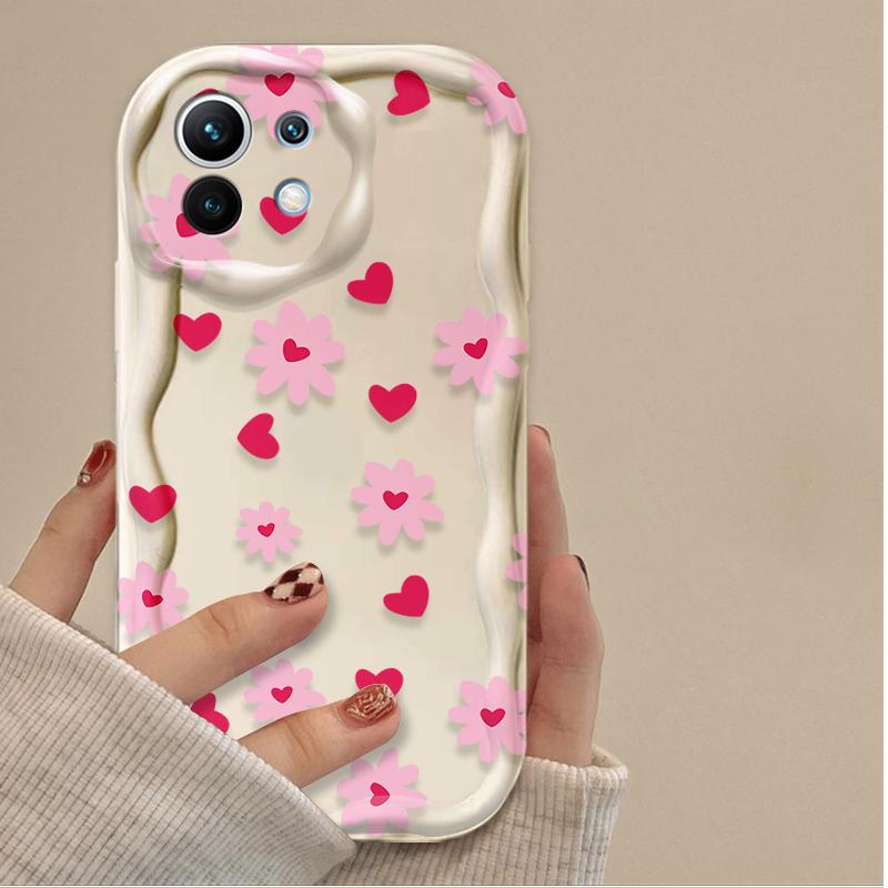 

Full Screen Smile Flower Case For Samsung Galaxy A16 A06 A35 A55 A25 A05s A15 A54 A34 A24 A14 A04 A13 A73 A53 A33 4G 5G Cover Samsung A03 4G