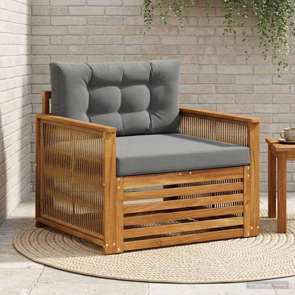 Outdoor Middle Sofa Natural