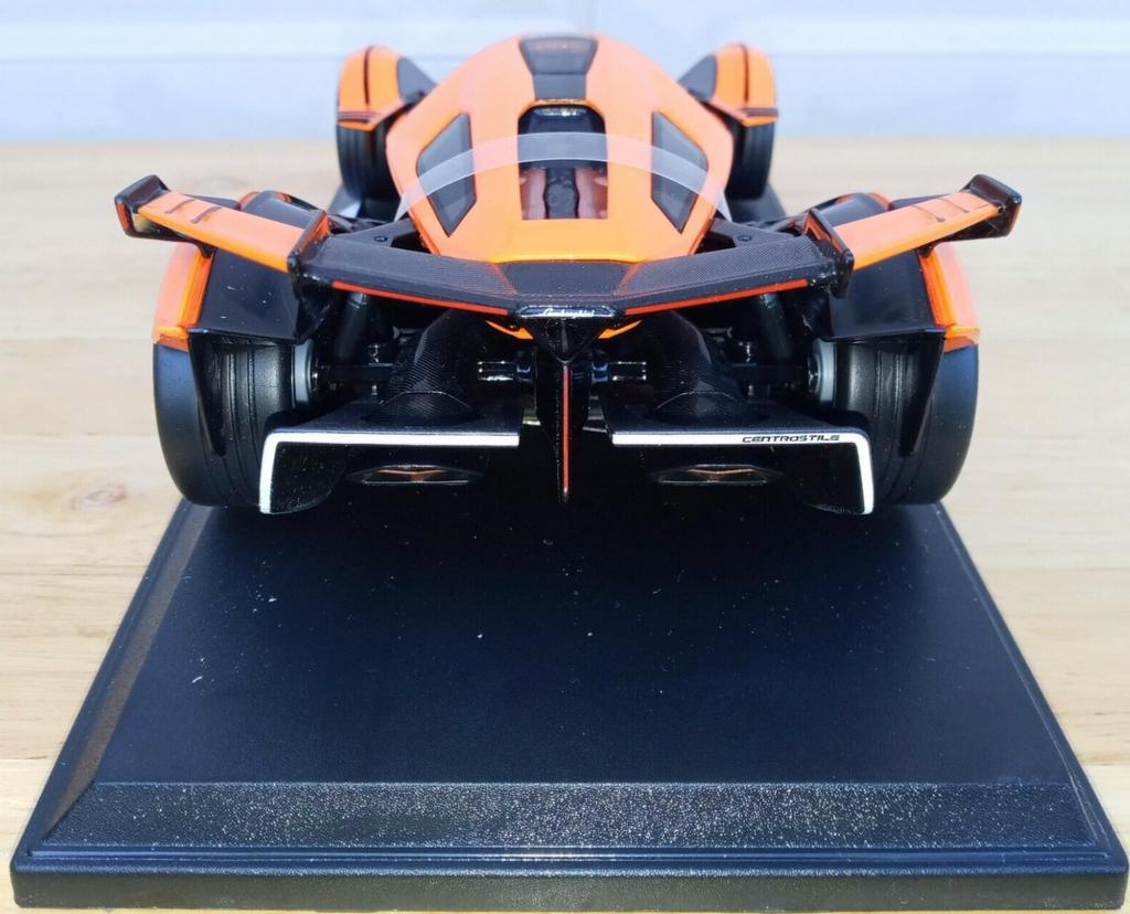 Lambo V12 Vision Gran Turismo Orange Metallic Special Edition 1/18 scale diecast model car 31454OR