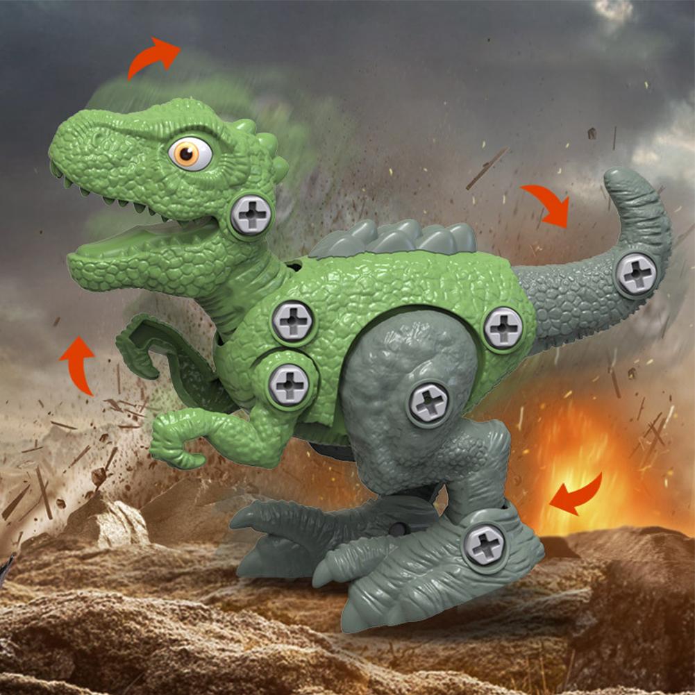 Take Apart Dinosaur Toys Children Diy Dinosaur Egg Disassembly Assembly Nuts Building Block Toys For Boys Gifts