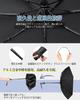 Lightweight and Large Folding Umbrella for Men and Automatic Folding Parasol with Light Heat UV Rain or Shine Rainy Season Typhoon Heavy Rain Includes
