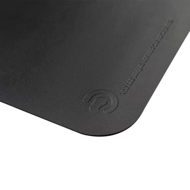 Rantopad (Rantopad) S10 Mouse Pad Extra Large, Laptop Keyboard Pad, Waterproof Leather Desk Mat, Office Desk Writing Table Desktop Pad, Black