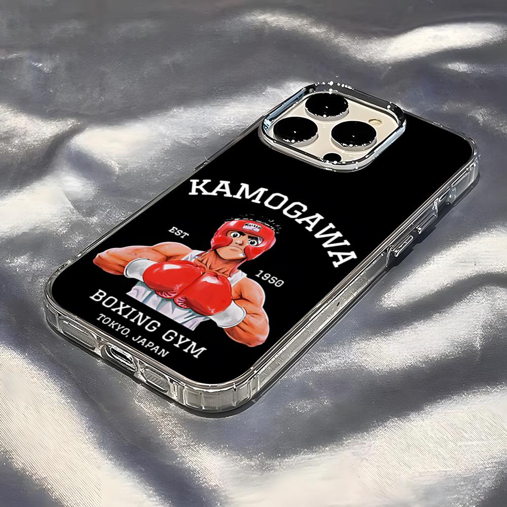 Japanese Anime First Fist Good Quality Phone Case For IPhone 17 Pro Max 16 15 14 Pro Max IPhone 13 Pro Max 11 Plus Transparent C