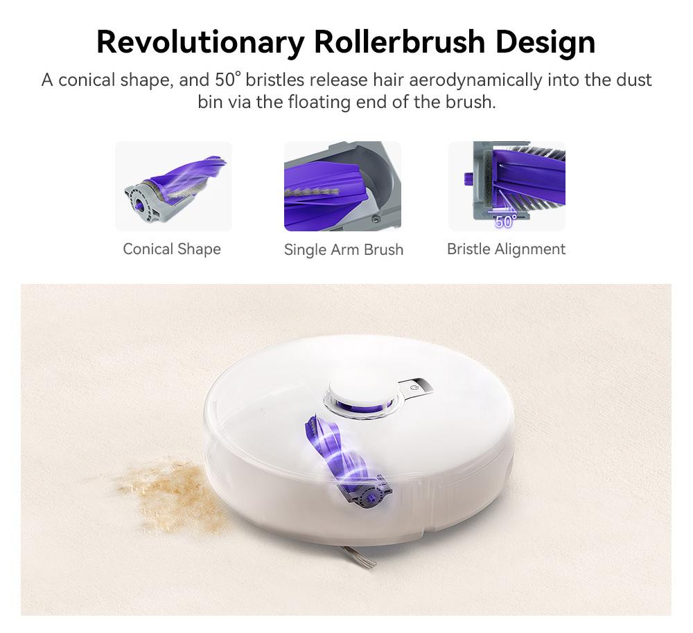 Narwal Freo X Plus Robot Vacuum, 7800Pa Suction, Zero-Tangle Brush, 6N Mopping, Auto Mop Lift, 7 Weeks Dust Storage, Alexa/App Control