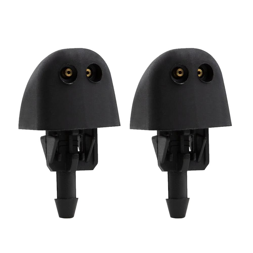 2x Front Windscreen Washer Jets Water Nozzles Spray 93160047 7700823915 For Renault Trafic II X83 Opel Vauxhall Vivaro Primastar