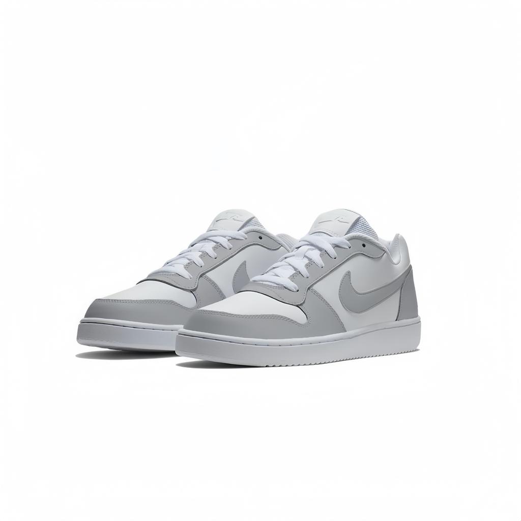 Nike EBERNON Ink Dot, Moonstone Gray Coverage Slip Resistant Abrasion Resistant AQ1775-100(Team924-)