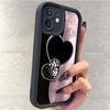 Pink & Black Heart Groove iPhone 15/16/17 Pro Max Case
