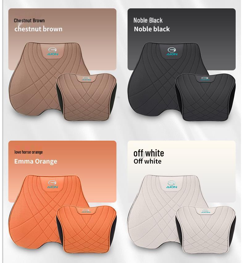 AION Car Headrest & Lumbar Support for AION/Y/S/V/XL/SPlus/SMAX - Neck Protection & Waist Pillow