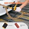 SucceBuy 2/4pcs Ratchet Chain Binders 1/4"-5/16" Load Binder with 2 Hooks Tie Downs Tow Chain for Flatbed Trailer Transport