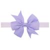 European & American Baby Bow Swallowtail Headband - 21 Solid Colors