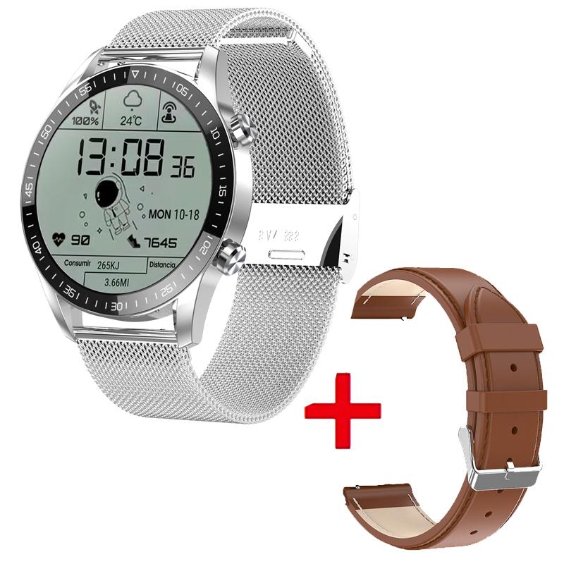 L13 Smartwatch Gt05 Herren Smartwatch EKG PPG Wasserdicht Bluetooth-Anruf Blutdruck Mode Armbänder Armband Fitness Pk L7