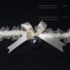 Jingle Bell Bow Lace Choker Necklace: Soft Girl Collar Accessory