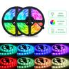 Tomshine 2x5m 300leds RGB pásová světla sada se 44 klíči IR dálkový ovladač Stmívatelné barvy