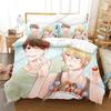 Anime Bed Sheet Sets Kawaii Sasaki To Miyano 3D Duvet Cover Bedding Set Comforter Linen Pillowcases Home Decor Twin King Queen