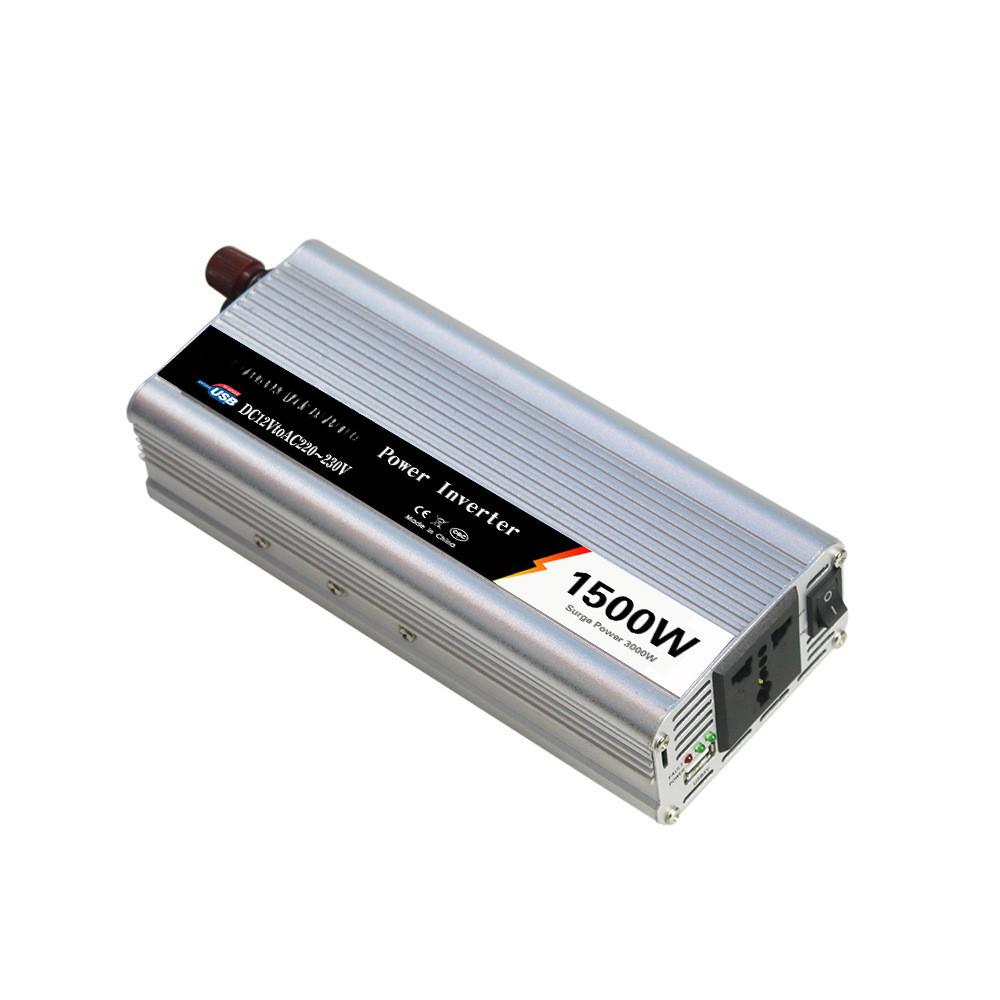 Portable Car Power Converter High Power Vehicle Inverter Household Solar Modifided Sine Wave Inverter 12V-220V