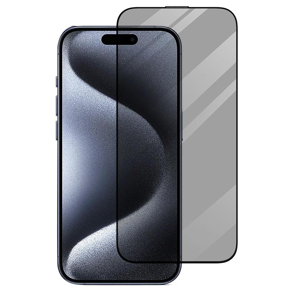 

TOTU AA-057 for iPhone 15 Pro Anti-Spy Screen Protector Tempered Glass Silk Printing Film Type A