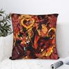 Printing Cookie Run Kingdom Burning Spice Cookie Pillowcase Cushion Cover Decor  Throw Pillow Case Cover Home Zippered 45*45cm