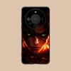 AOT Eren Yeager Matte TPU Mobile Phone Case for Huawei Mate 60 50 40 30 20 10 Pro Plus Lite E 5G Colorful Printing Cover