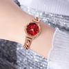 Gedi Fashion Gradient Dial Women's Denim Chain Waterproof Quartz Watch