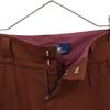 SHIKITARI Pintuck Mega Flare Slacks pants S Brown Women Used