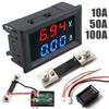 Tester Voltmeter Ammeter Shunt 10/50/100A Dual Digital