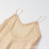 Women's clothing summer European and American fashion sexy V-neck flash diamond suspender dress dress dress
