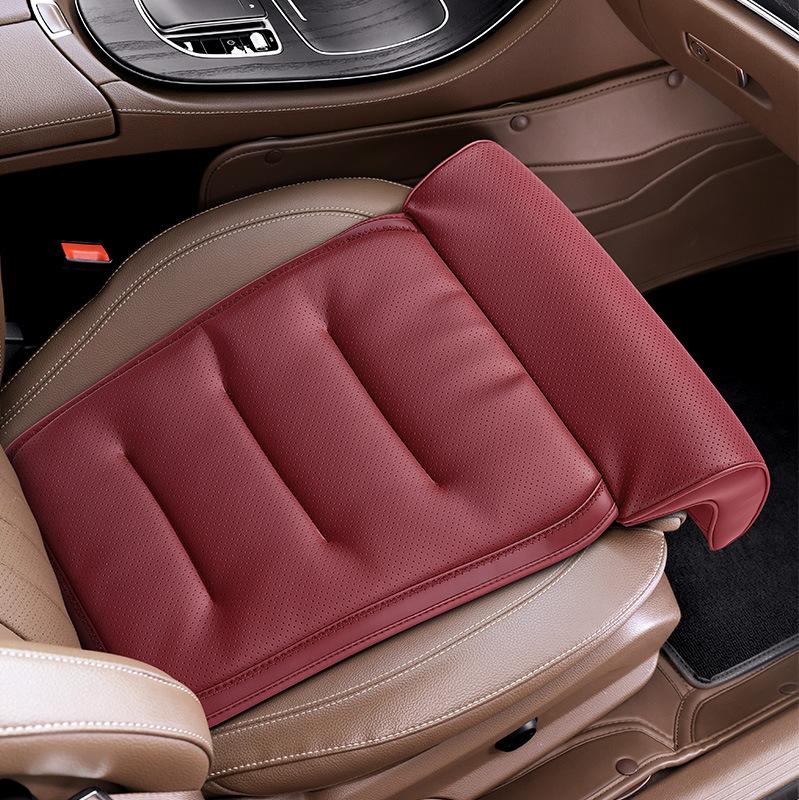 Memory Foam Leg Support New Suede Cover Non-slip Adjustable Seat Extender Thick Padding Car Seat Cushion Car Seat Leg Rest