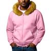 Men's  Keep Warm  Hooded Hood  Collar  Coat