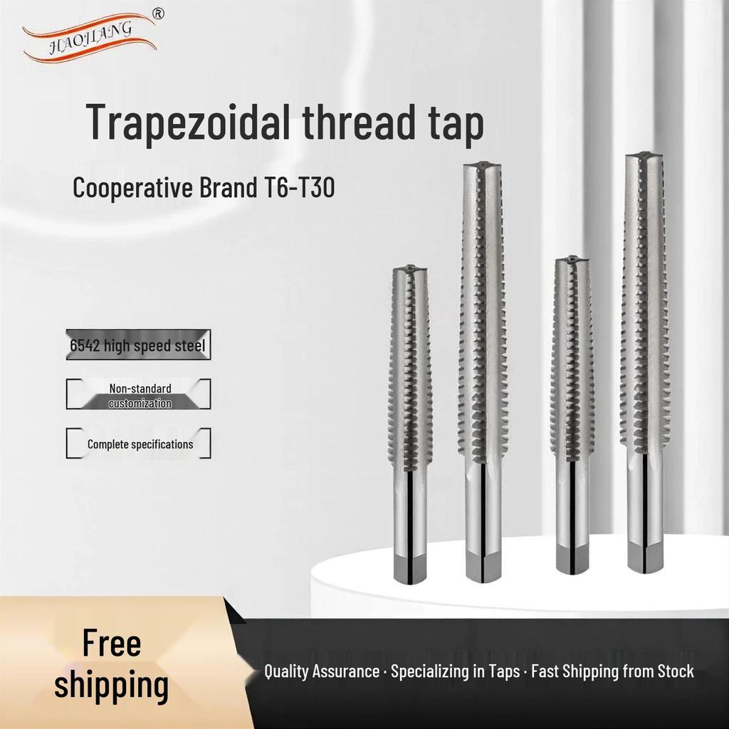 HSS Trapezoidal T-thread Solid Tap, Non-standard, Sizes: 20x4/25x5/30x6
