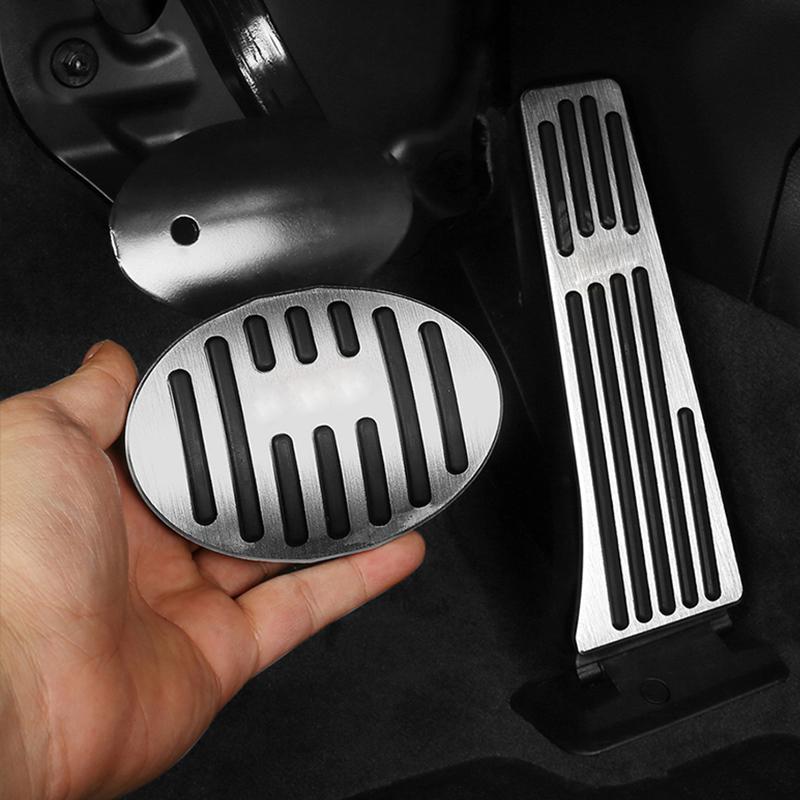 Car Accessories For BMW X1 F48 F49 X2 F39 F45 F46 Tourer Aluminum Alloy Foot Accelerator Brake Pedals Footrest Pedal Cover